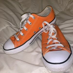 Orange Converse